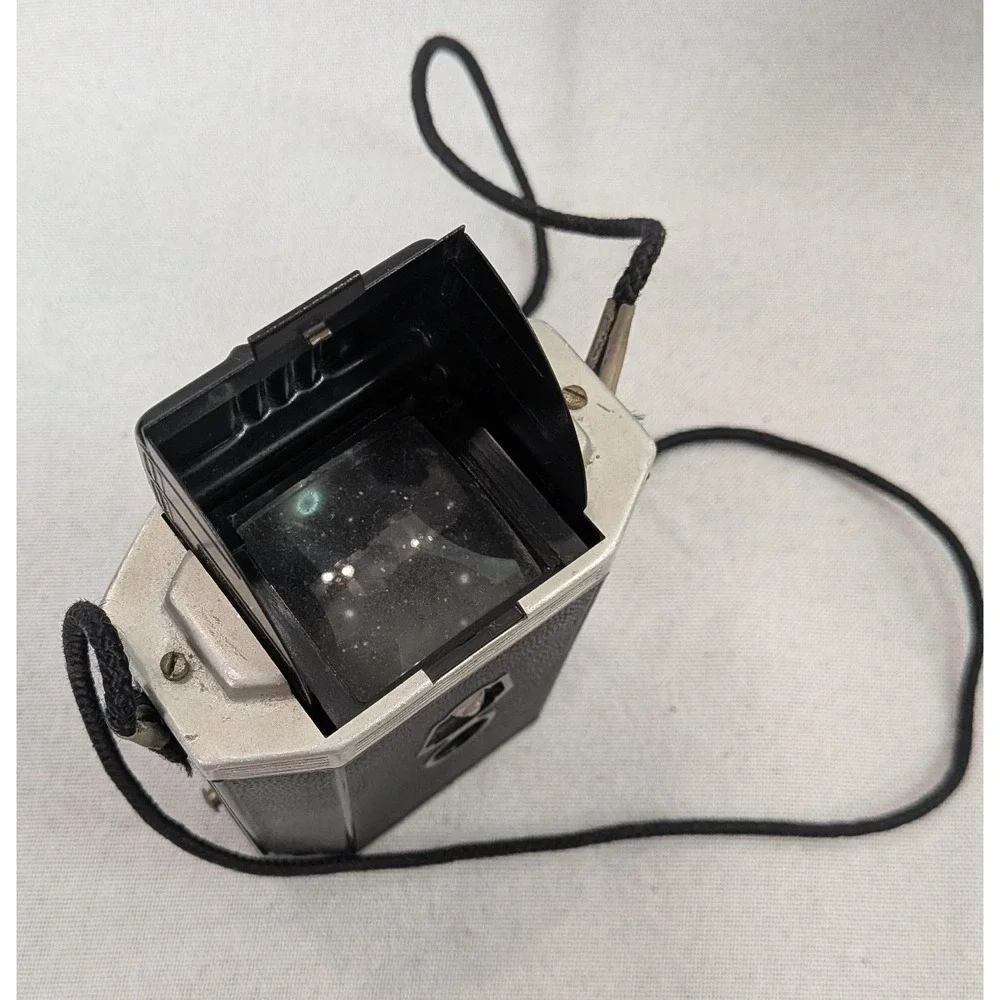 Kodak Brownie Reflex Synchro Camera Unisex OS Black Vintage TLR 127 Film